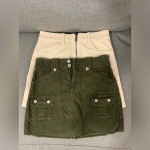 *TWO BRAND NEW AMERICAN EAGLE MINI SKIRTS*
